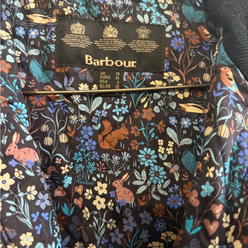 Barbour Black Women's limited edition wax Jacket - Picture 3 of 6